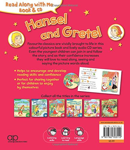 Hansel and Gretel Read Along With Me (Book & CD)