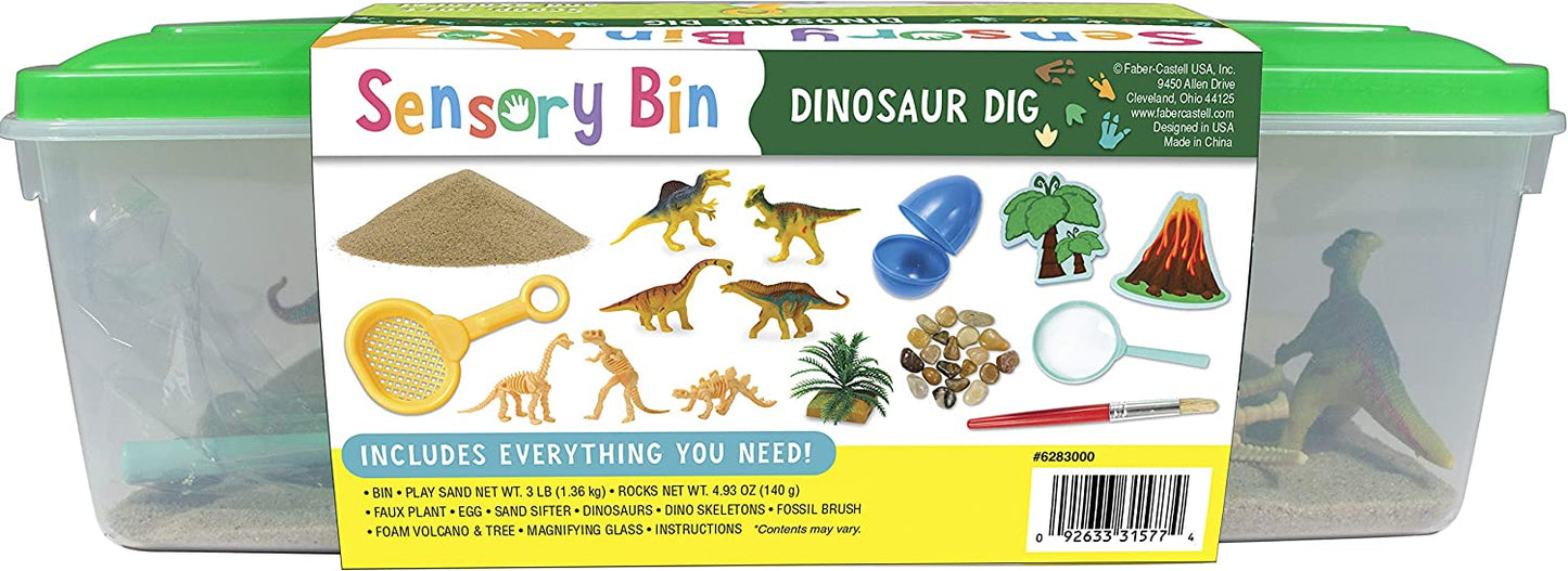 Creativity for Kids Sensory Bin: Dinosaur Dig - Dinosaur Toys for Toddler Boys and Girls