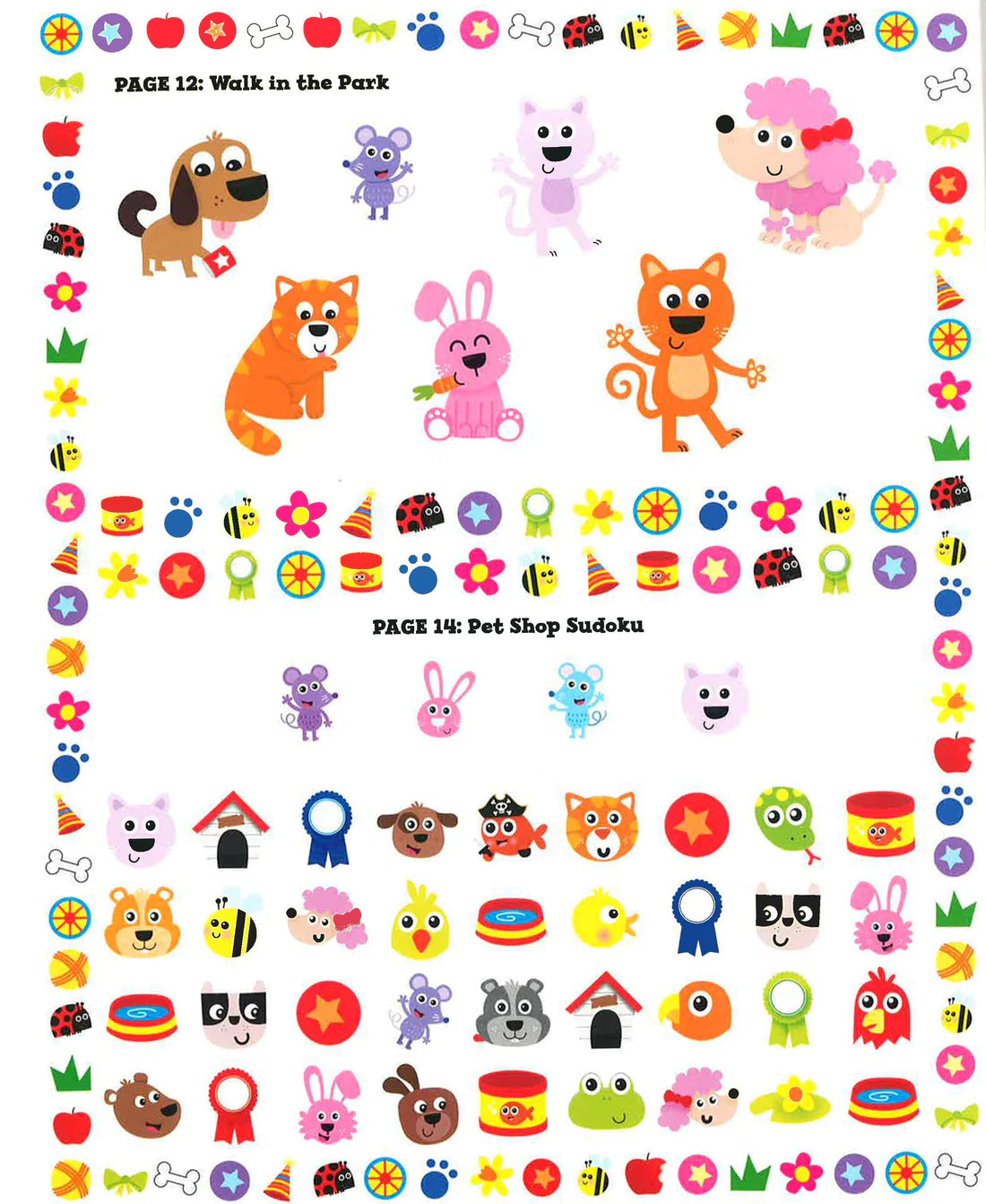 Wobbly Eyes Playful Pets Sticker Fun Book