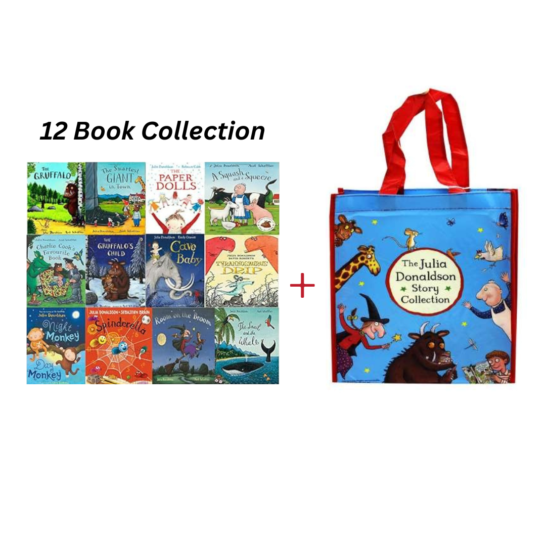 Julia Donaldson Picture Book Collection 12 Books Set With Bag