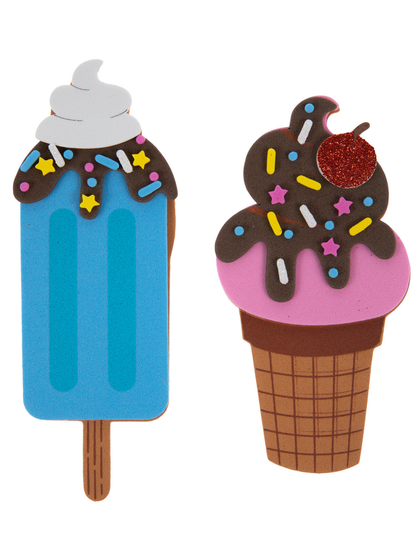 Ice Cream Foam Craft Kit (Makes 12)