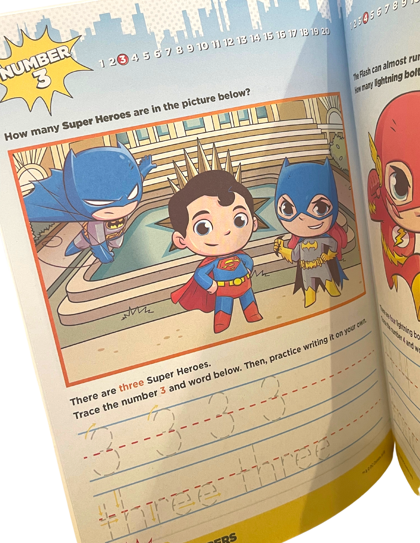 DC Super Friends: Numbers & Counting Learning Workbook