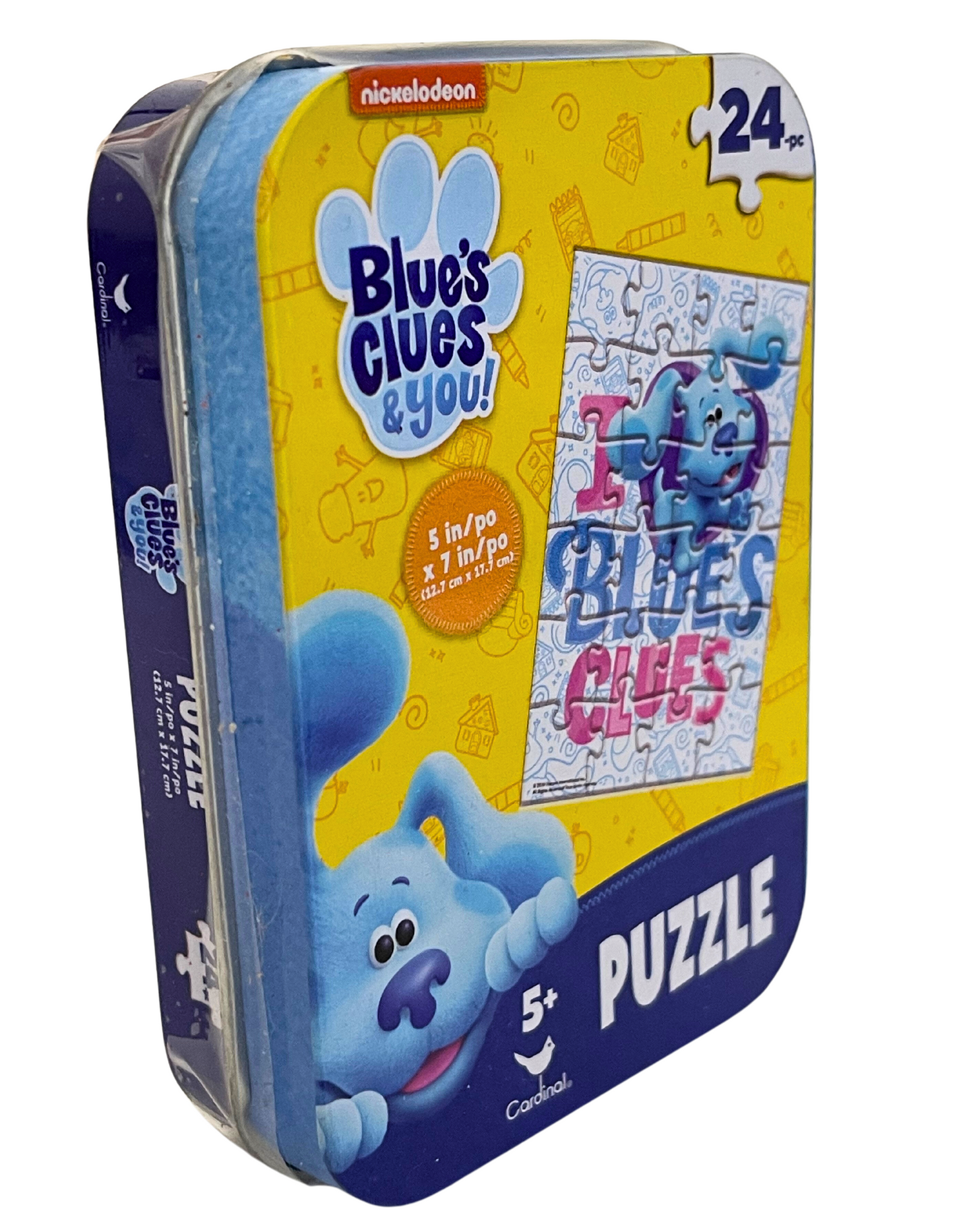 Blue's Clues & You!: Travel Puzzle in Collectable Tin (24 pieces)