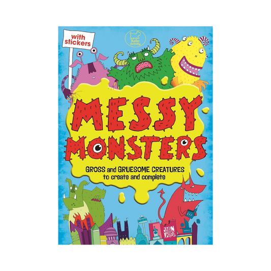 Messy Monsters (With Stickers)