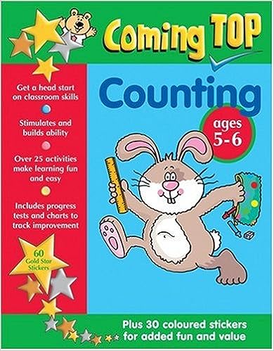 Coming Top Counting Ages 5-6: Plus 30 Coloured Stickers for Added Fun And Value