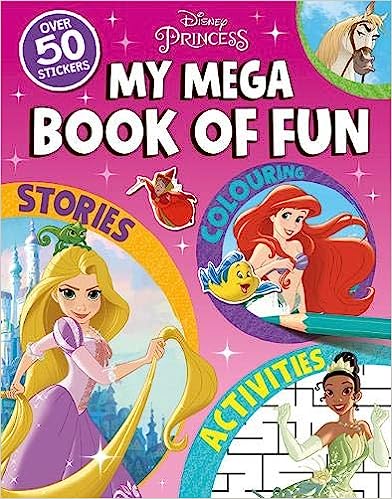 Disney Princess: My Mega Book of Fun (My Mega Book of Fun Disney)