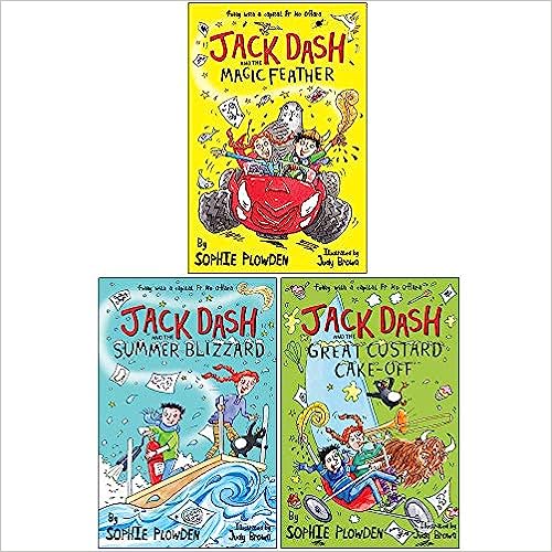 Jack Dash Series 3 Books Collection Set By Sophie Plowden