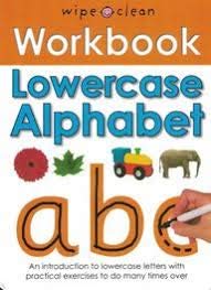 Wipe Clean Workbook Lowercase Alphabet