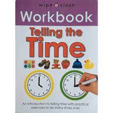 Wipe Clean Workbook: Tell The Time