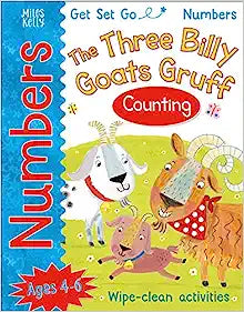 Get Set Go Numbers: The Three Billy Goats Gruff - Counting