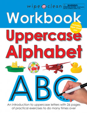 Wipe Clean Workbook Uppercase Alphabet