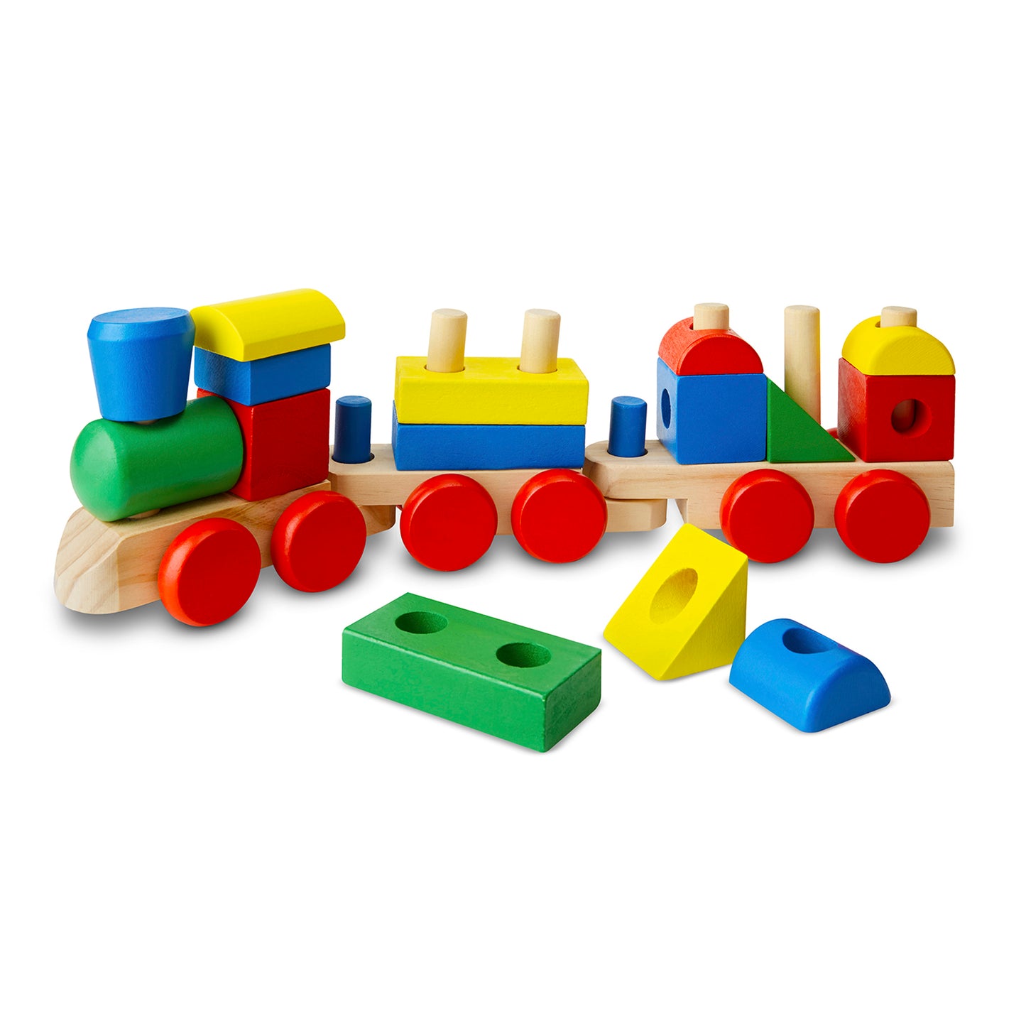 Melissa and Doug: Stacking Train Toddler Toy