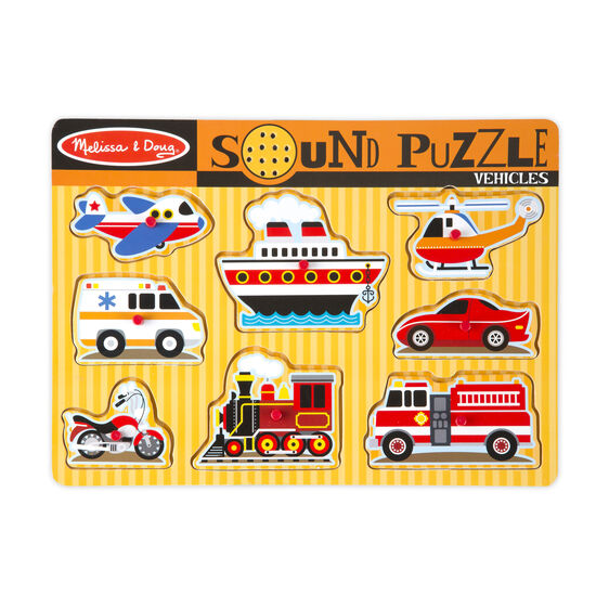 Melissa and Doug: Vehicles Sound Puzzle