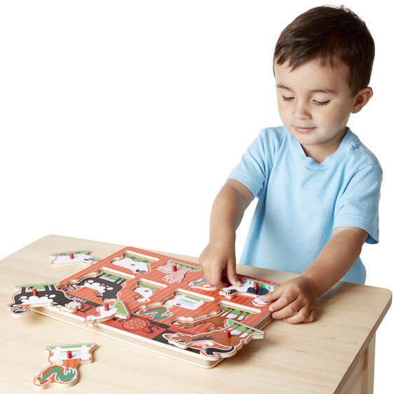 Melissa and Doug: Farm Animals Sound Puzzle