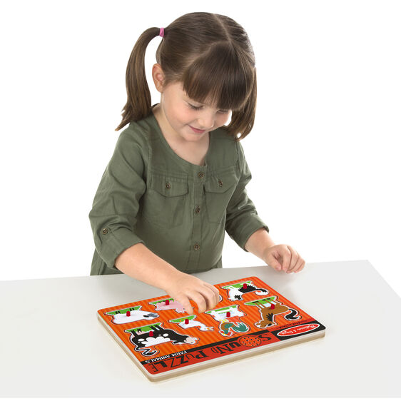 Melissa and Doug: Farm Animals Sound Puzzle