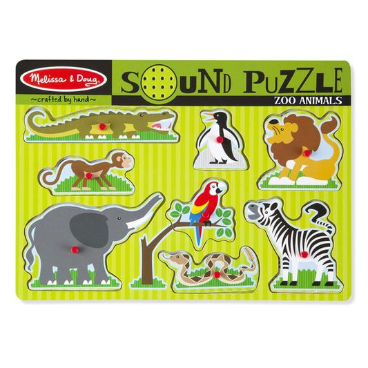 Melissa and Doug: Zoo Animals Sound Puzzle