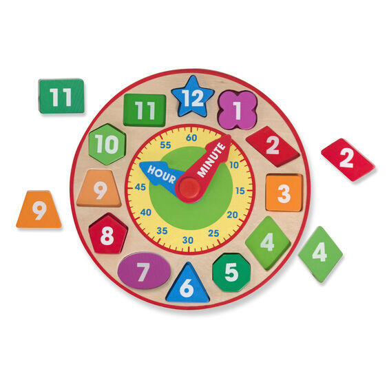 Melissa and Doug: Shape Sorting Clock