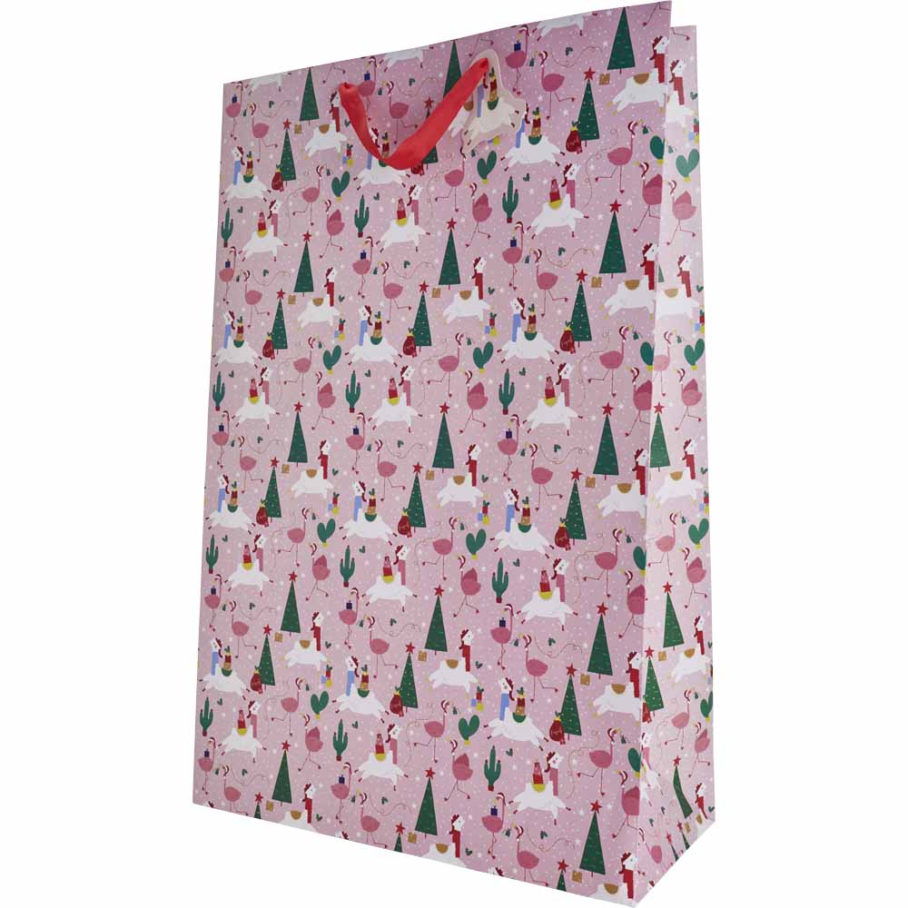 Festive Fiesta Christmas Jumbo Gift Bag