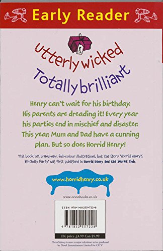 Early Reader: Horrid Henry's Birthday Party