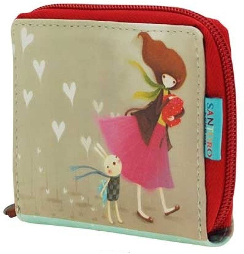 Designer UK Santoro Wallet: Kori Kumi Mini Zip - Gift of Friendship