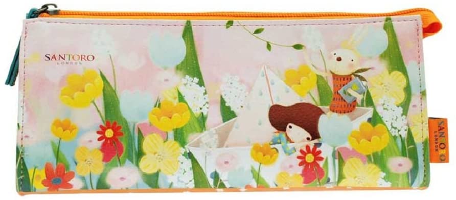 Designer UK Santoro Gift: Kori Kumi Large Expanding Dreamboat Pencil Case/Accessory Case