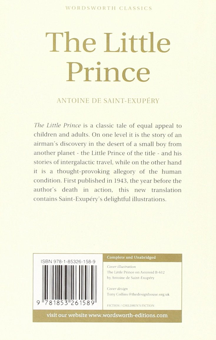 The Little Prince (Wordsworth Children's Classics)