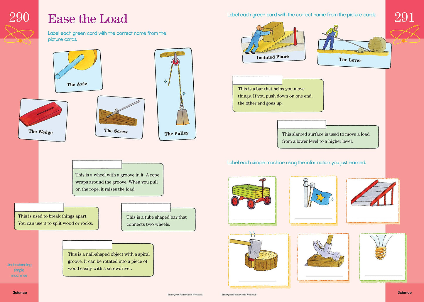 Brain Quest Workbook: Grade 4 (Ages 9-10)