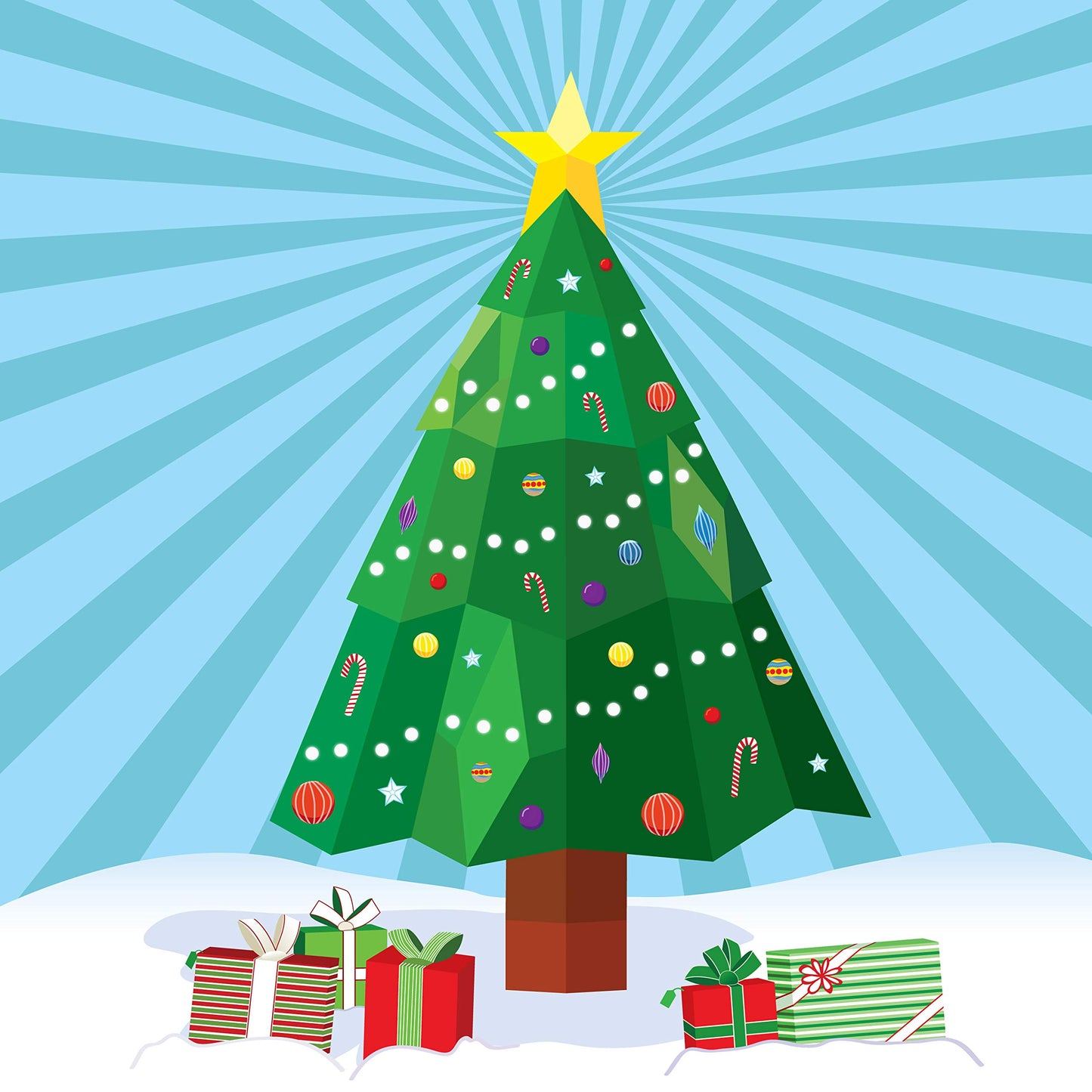 Paint by Sticker Kids: Christmas: Create 10 Pictures One Sticker at a Time! Includes Glitter Stickers