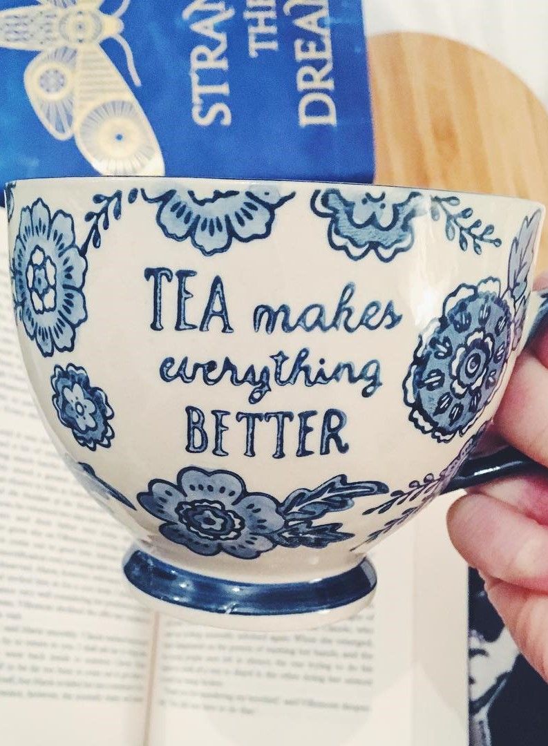 Sass & Belle - Blue Willow Floral Mug