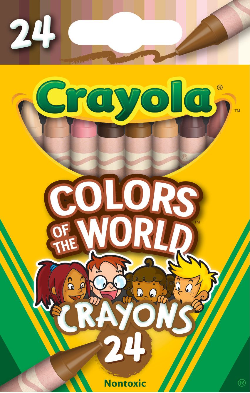 Crayola Crayons: Colors of the World (24 Multi-Cultural Crayons)