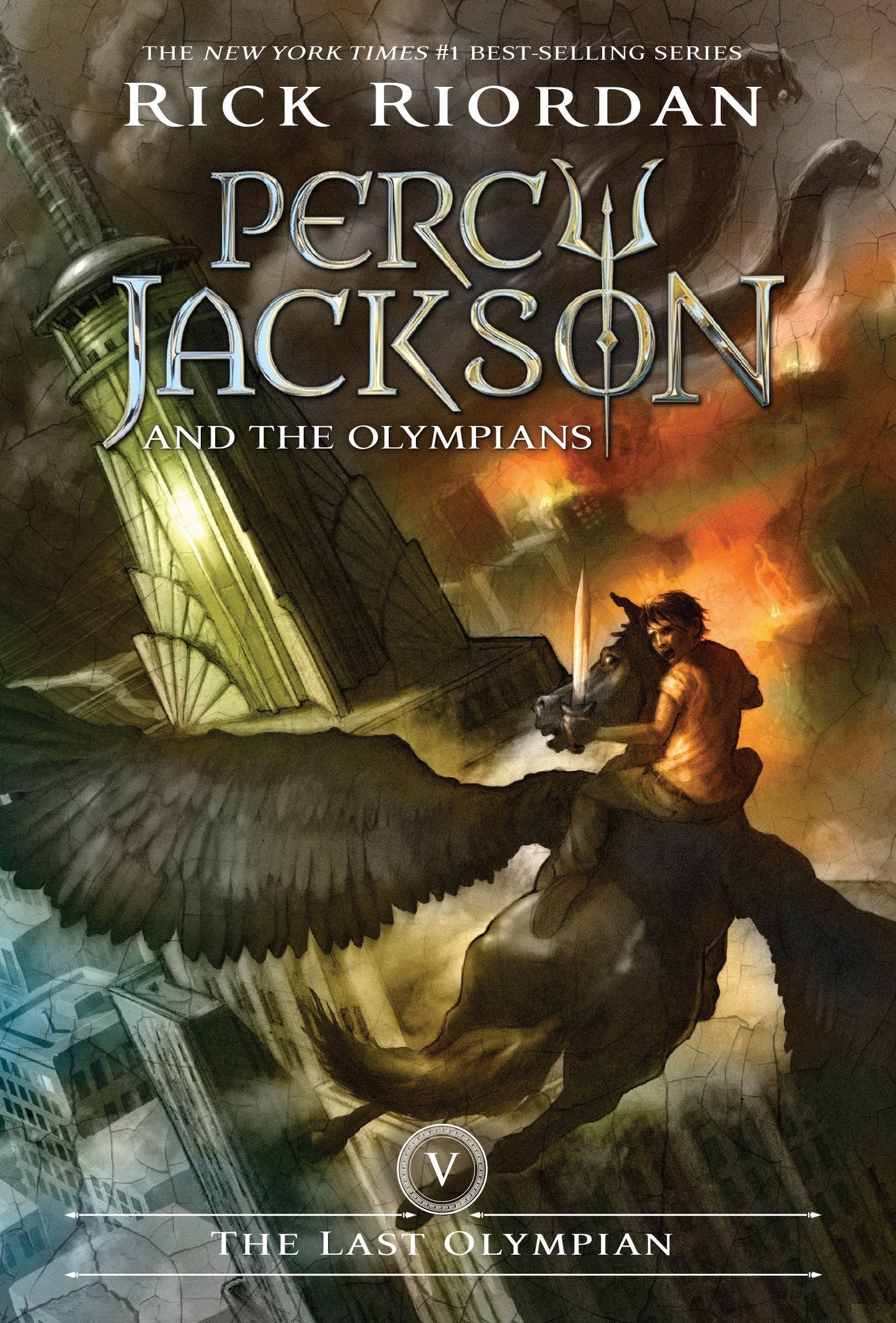 Percy Jackson and the Olympians 5 Book Paperback Boxed Set (new covers w/poster)