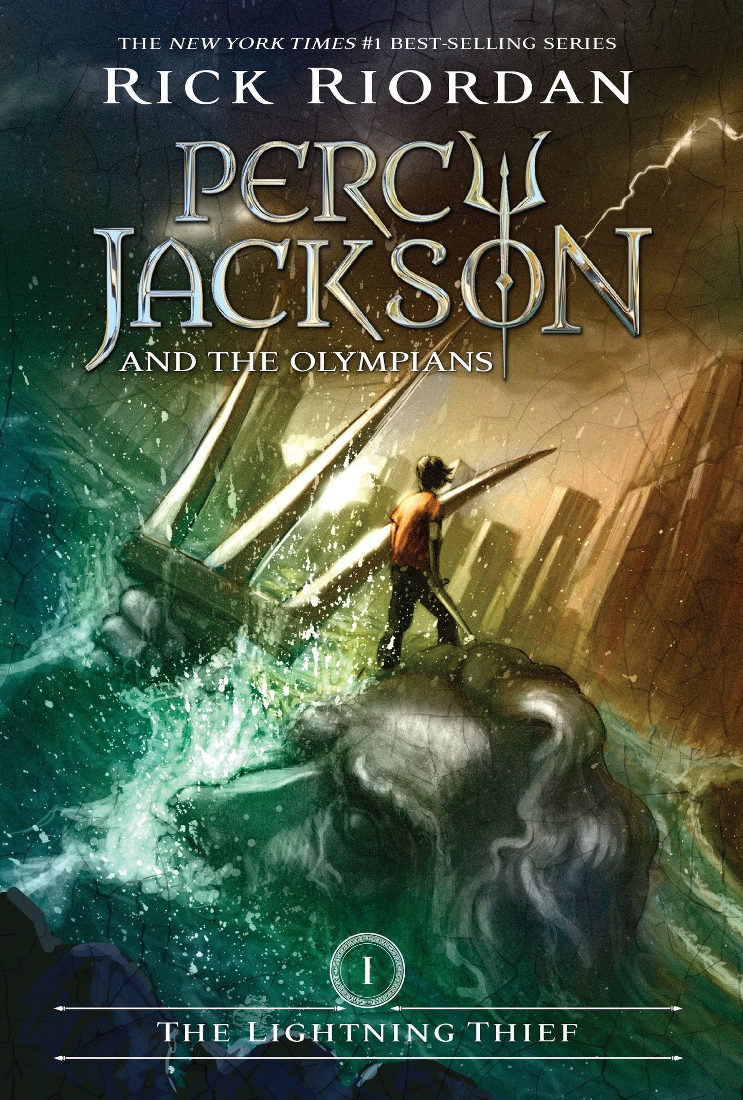 Percy Jackson and the Olympians 5 Book Paperback Boxed Set (new covers w/poster)