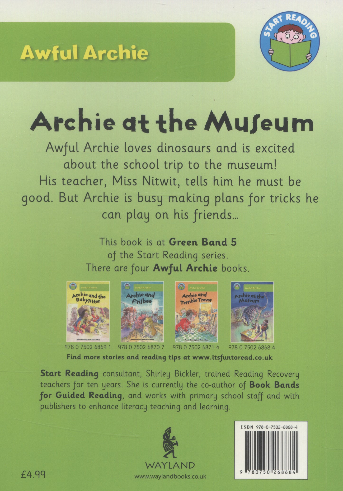 Archie at the Museum (Start Reading, Green Band)