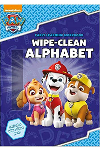 Paw Patrol: Wipe-Clean Alphabet (with dry erase pen)