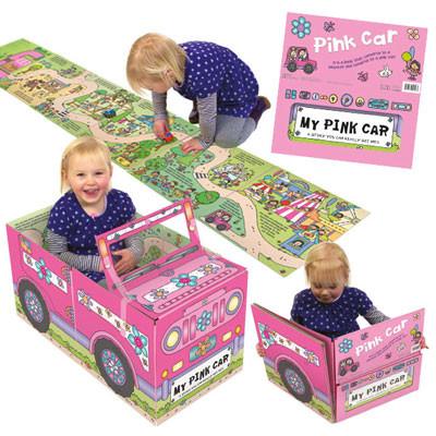 Book Convertible: Read & Play! My Pink Car