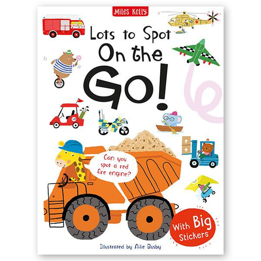 Lots to Spot: On the Go! Sticker Book