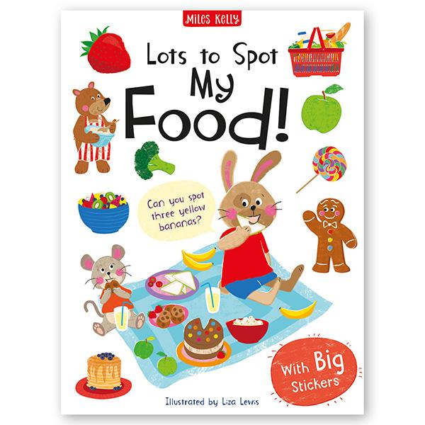 Lots to Spot: My Food! Sticker Book