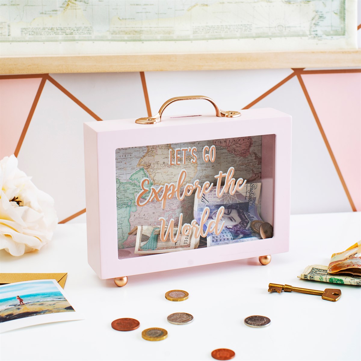 Sass & Belle - World Explorer Money Box