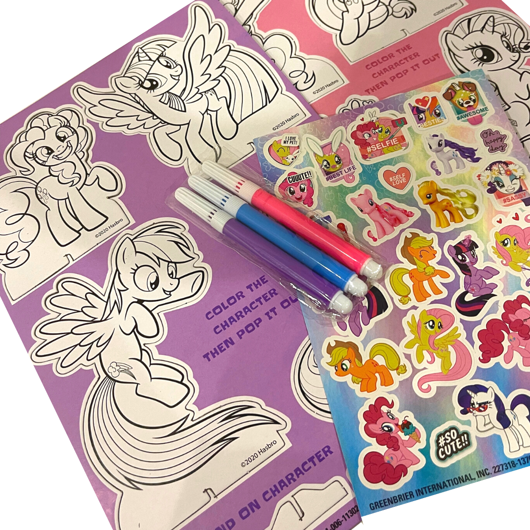 My Little Pony: Pop-Outz! Activity and Sticker Grab Bag