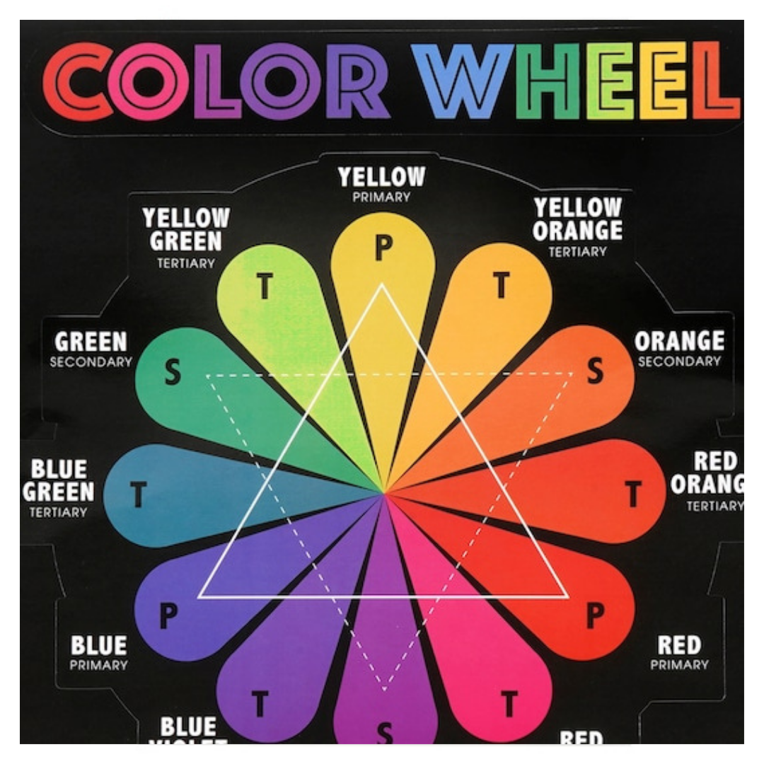 Back to Class Dry Erase Color Wheel Wall Cling