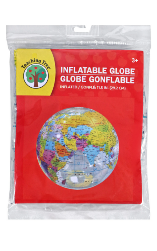 Teaching Tree: Inflatable Globe (11.5 in)