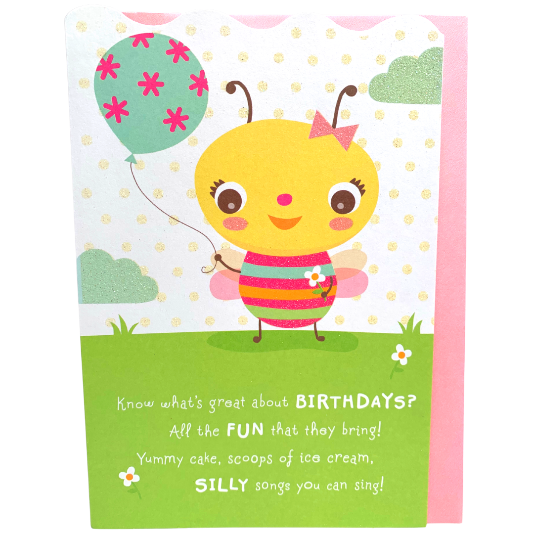 Hallmark: Glittery Happy Birthday for a Special Kid