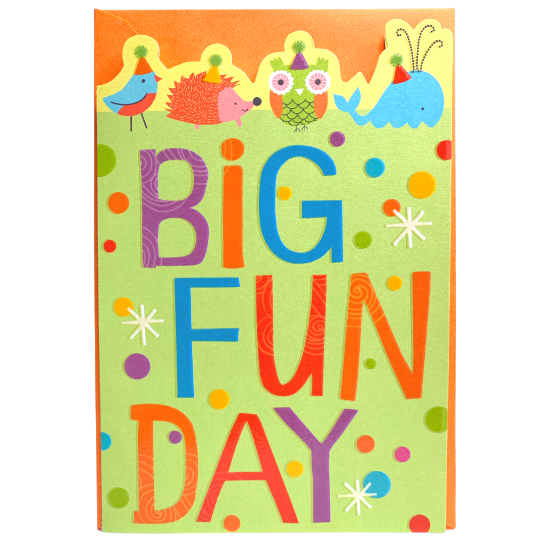 Hallmark: Happy Birthday - Big Fun Day