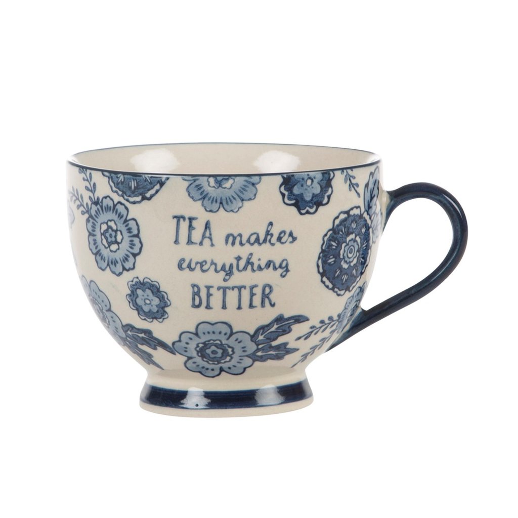 Sass & Belle - Blue Willow Floral Mug