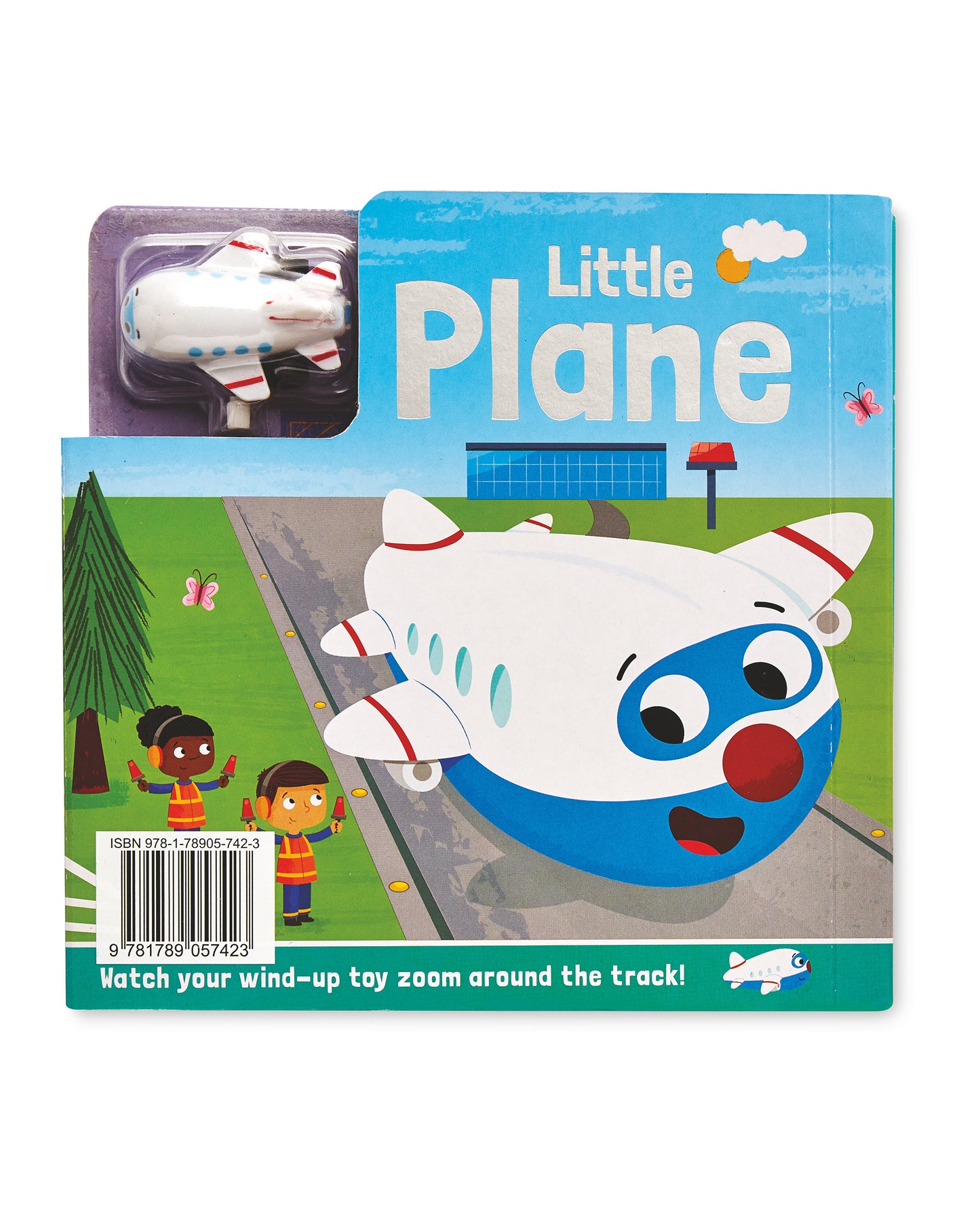 Little Plane: Read & Play with Fold-Out Play Mat and Wind-Up Toy