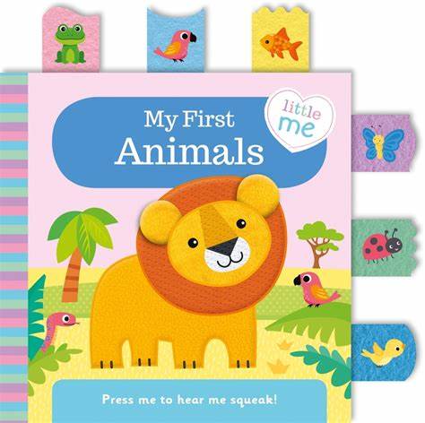 Little Me: My First Animals (Soft Touch and Feel Crinkle Cloth Book)