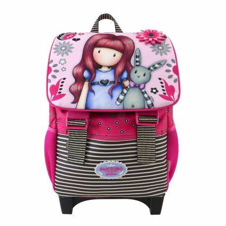 UK Designer Santoro Trolley: Gorjuss Fiesta Trolley Rucksack with Flap - My Gift to You