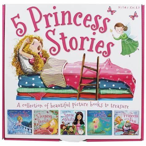 Princess Time Collection (5 Books with Tote Bag)