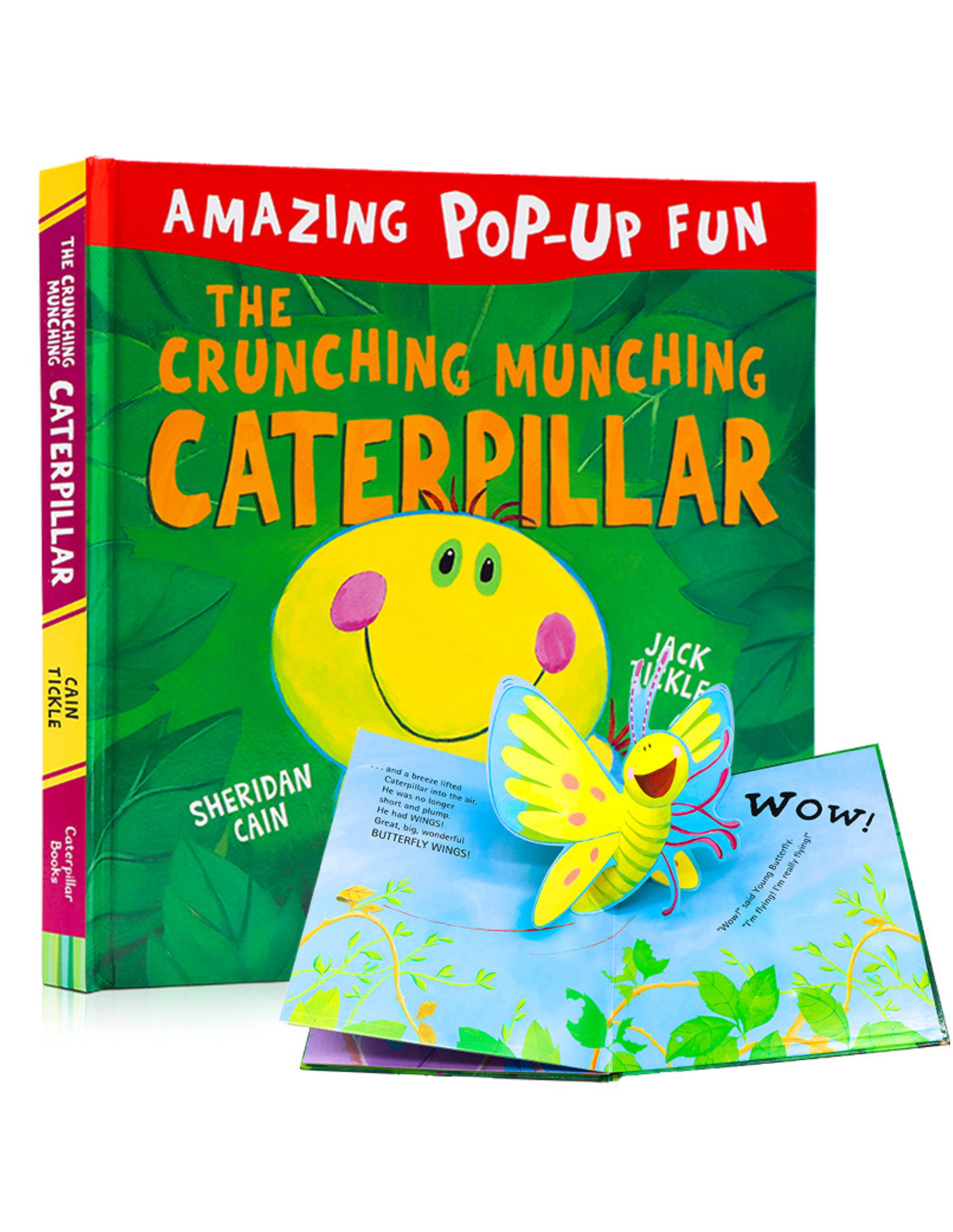 The Crunching Munching Caterpillar, Read a loud stories, Children's  stories