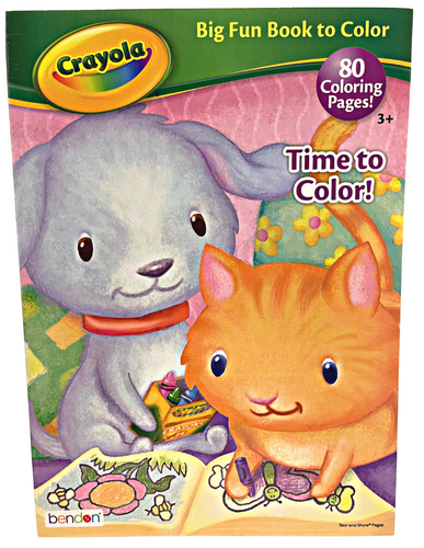 Pokemon Color Book with Crayons by Bendon, Paperback